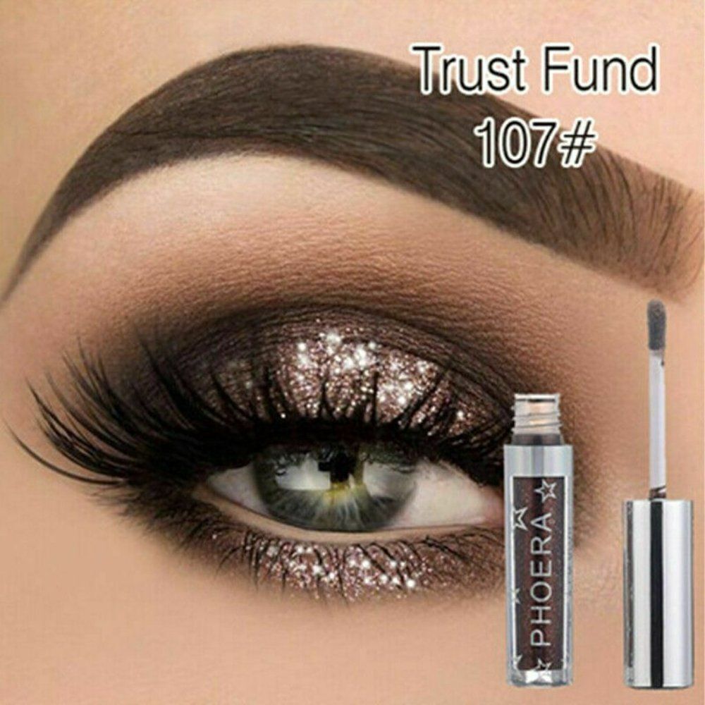 COPY -  PICK YOUR COLOR Cream Pillow Puff Liquid Eyeshadow Glitter Cosmetics… - Picture 2 of 4
